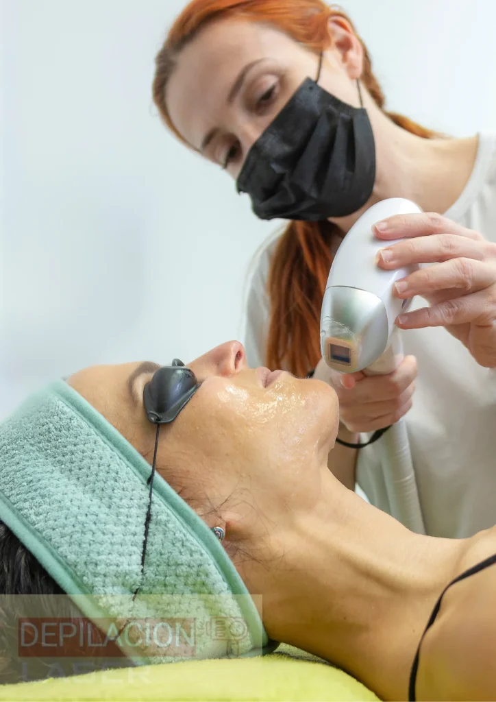 depilacion facial mujer 