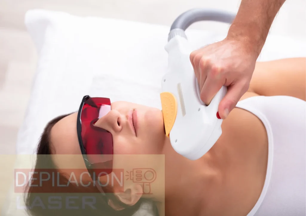 depilacion laser barbilla mujer